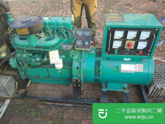 黑龍江出售二手濰柴30千瓦發電機組