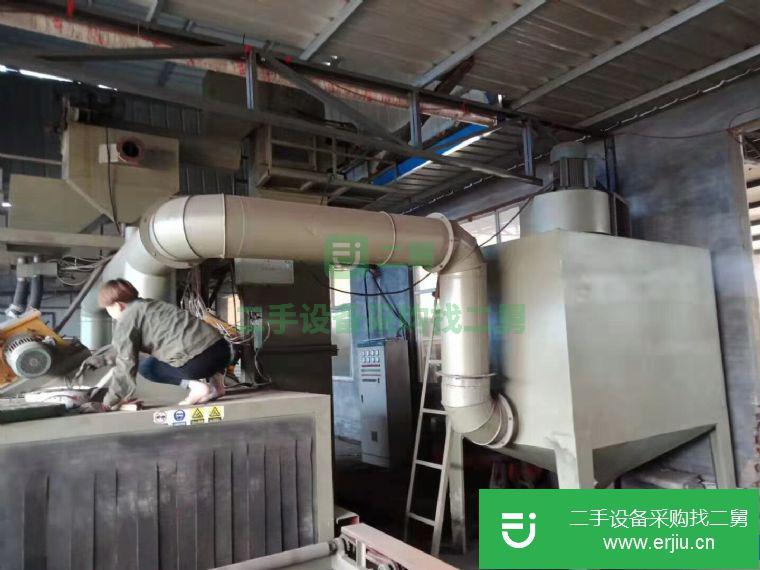 河北出售二手通過式拋丸機(jī)