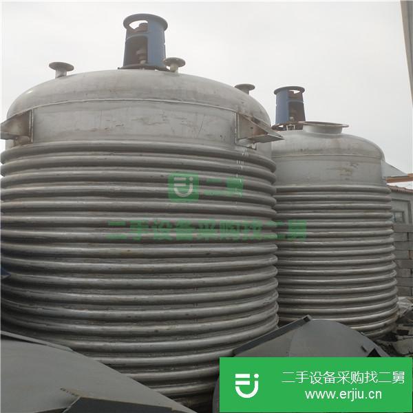 山東出售二手不銹鋼電加熱反應釜