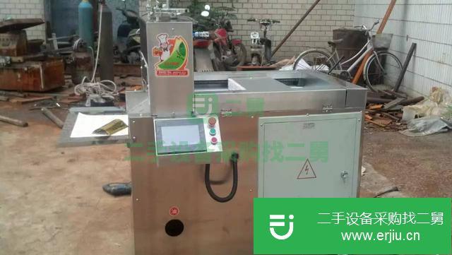 河北出售二手HW-450大型羊肉切片機