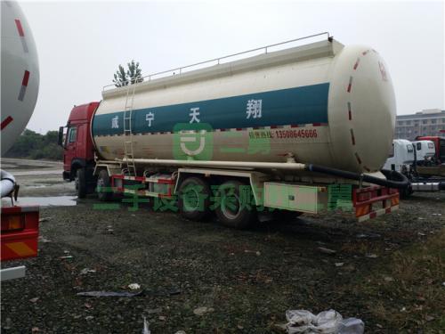 廣東出售二手陜汽德龍F3000前四后八水泥罐車