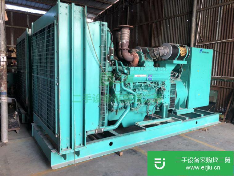 廣東省出售二手800KW康明斯發(fā)電機