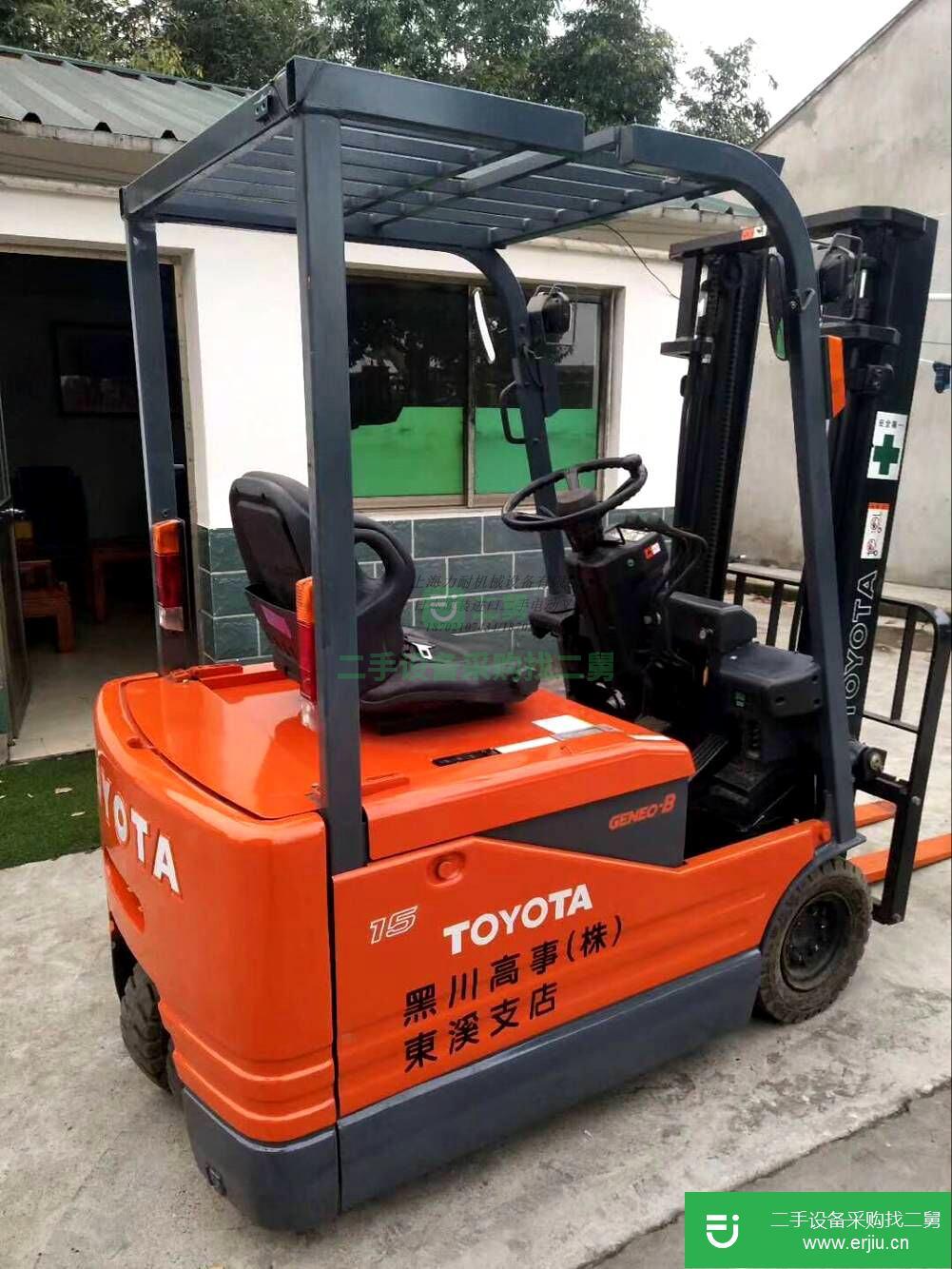 上海出售二手豐田7FB15電動叉車