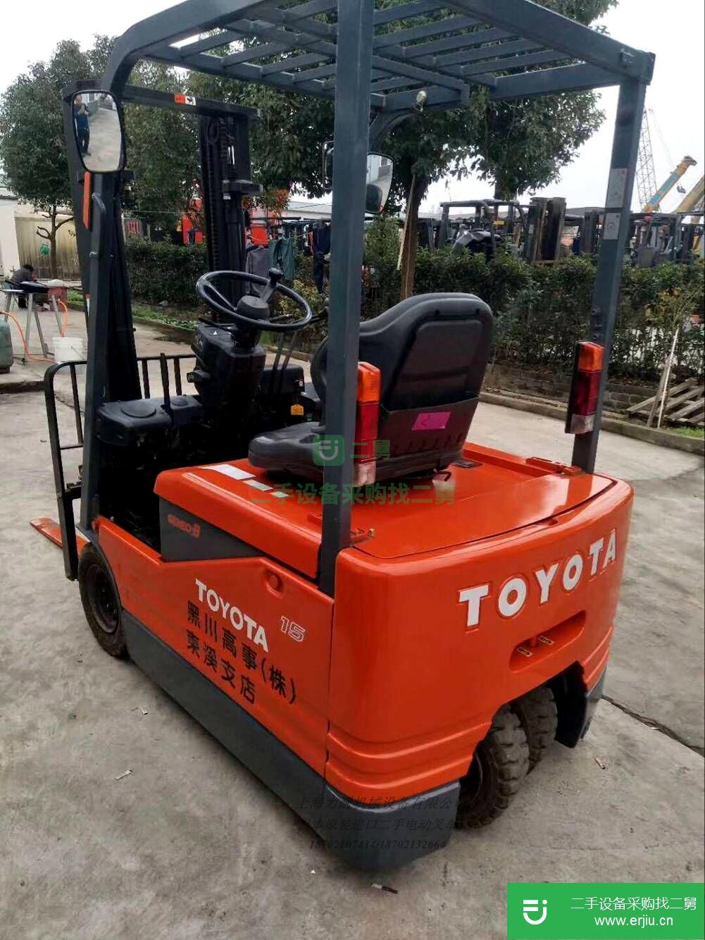 上海出售二手豐田7FB15電動叉車