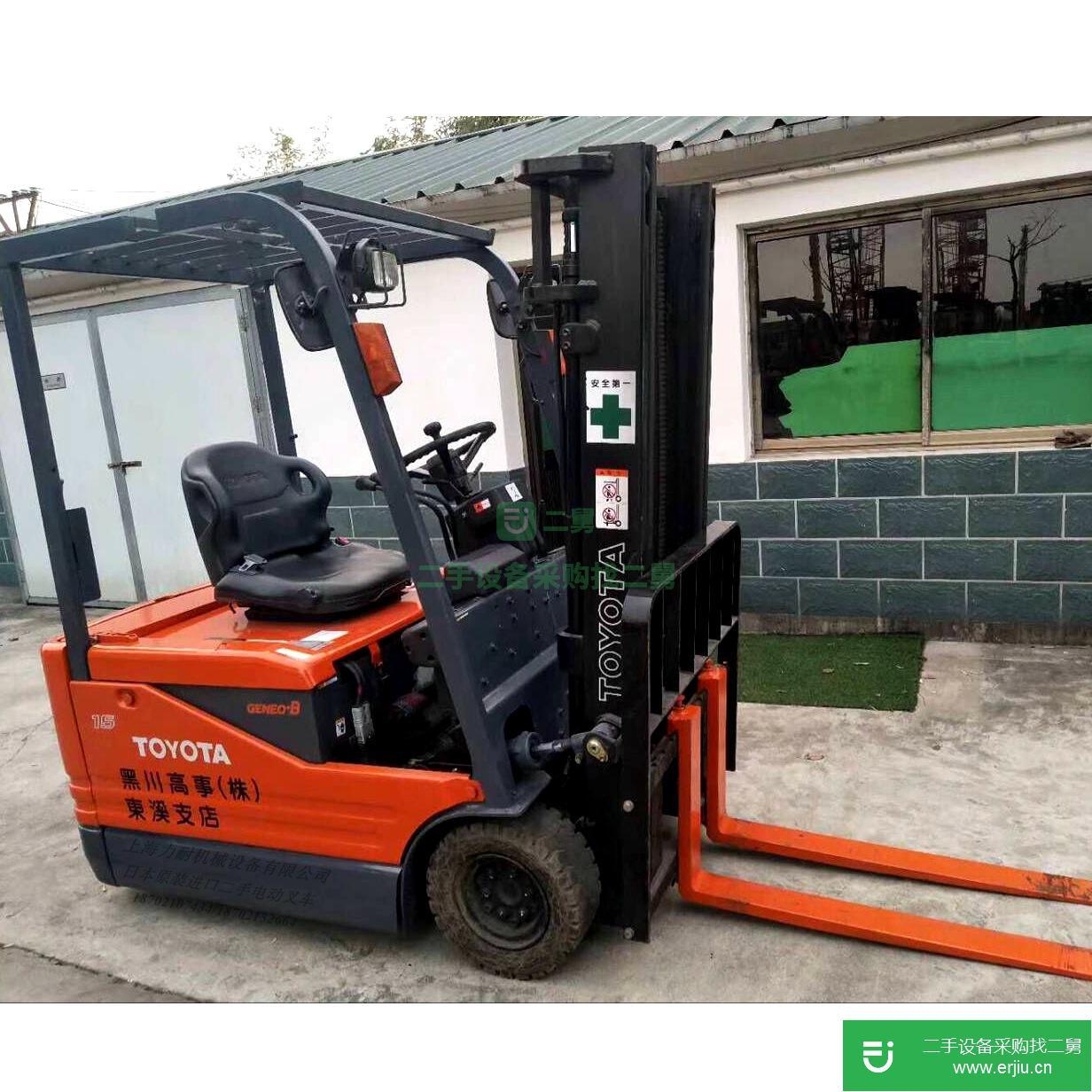 上海出售二手豐田7FB15電動叉車