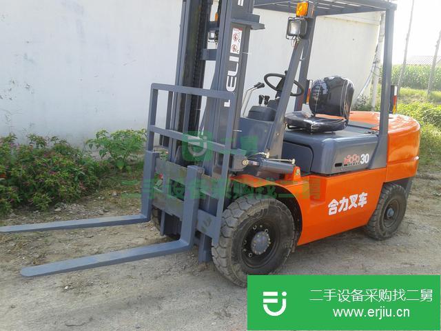 河南出售二手合力三噸柴油叉車