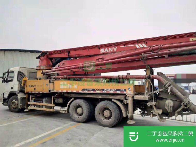 廣西出售二手三一37米泵車