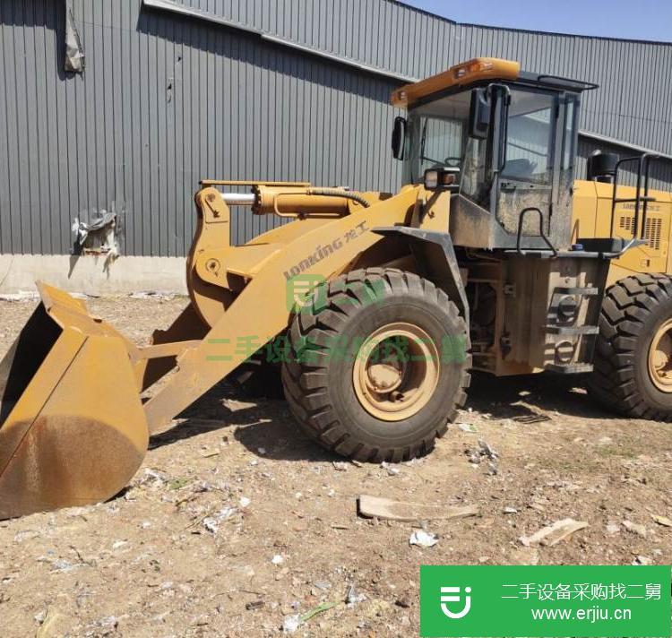天津出售二手龍工855D大型裝載機(jī)