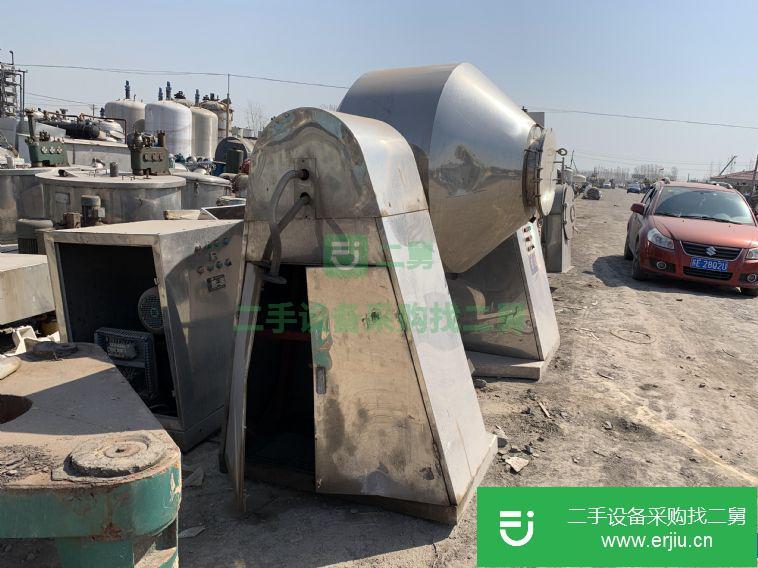 江蘇出售二手500L雙錐回轉(zhuǎn)真空干燥機(jī)