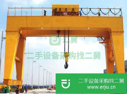 山東省出售二手75噸35米雙主梁門式起重機