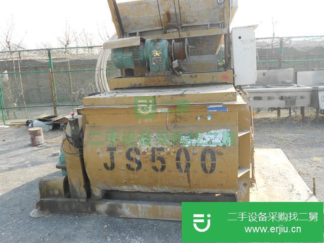 山西出售二手500型混凝土攪拌機