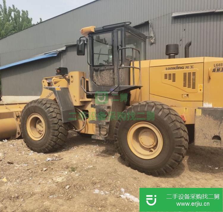 天津出售二手龍工855D大型裝載機(jī)