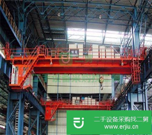 山東省出售二手32噸16.5米雙梁橋式起重機