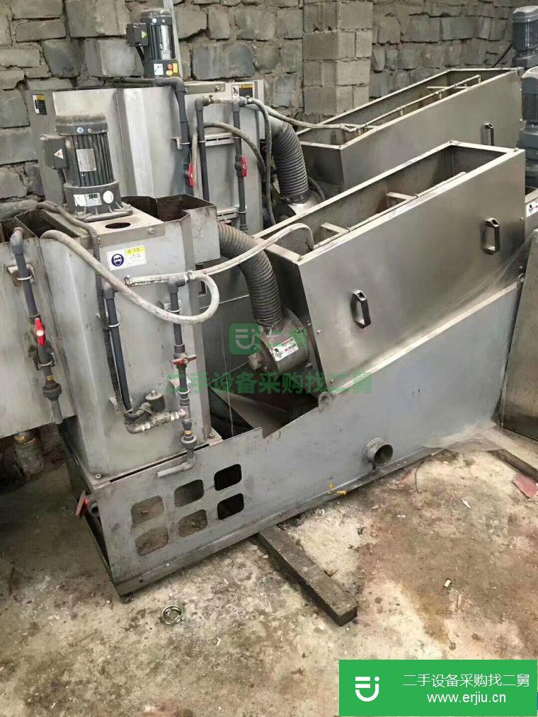 山東出售二手疊螺污泥脫水機