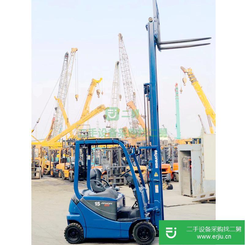 上海出售二手小松1.5噸電動叉車