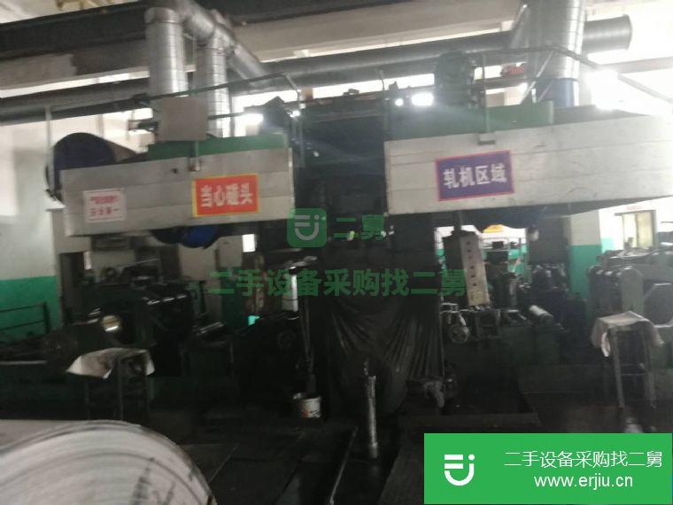 浙江出售二手650四輥電動壓下可逆冷軋機