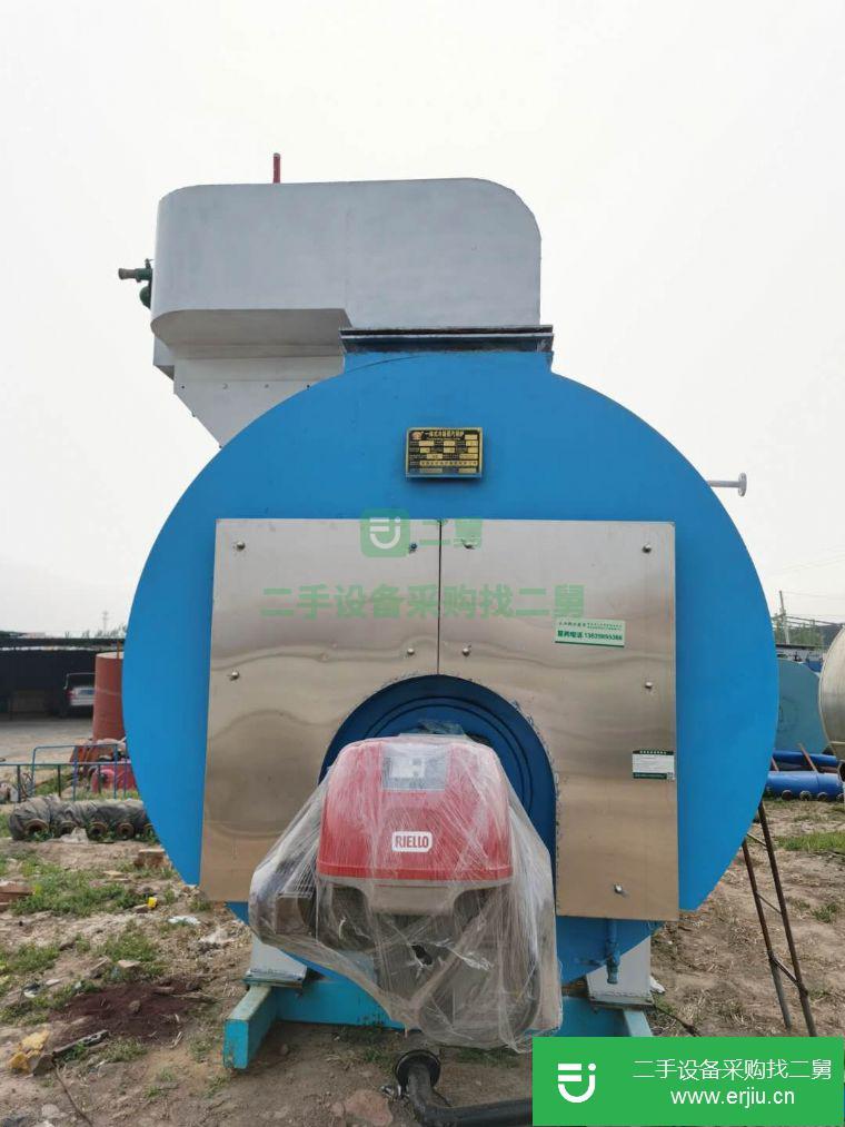 河北出售二手六噸冷凝式燃氣蒸汽鍋爐