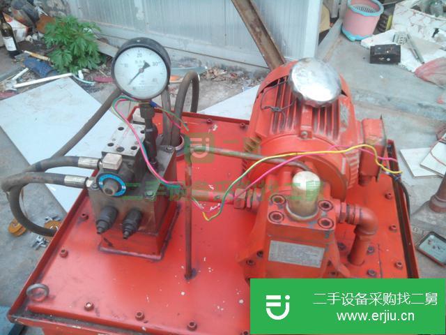 山東出售二手5.5KW液壓站