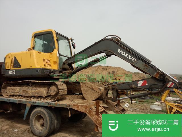 山西出售二手沃爾沃55B小型挖掘機
