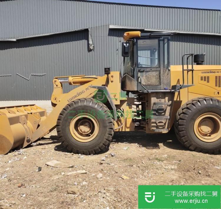 天津出售二手龍工855D大型裝載機(jī)