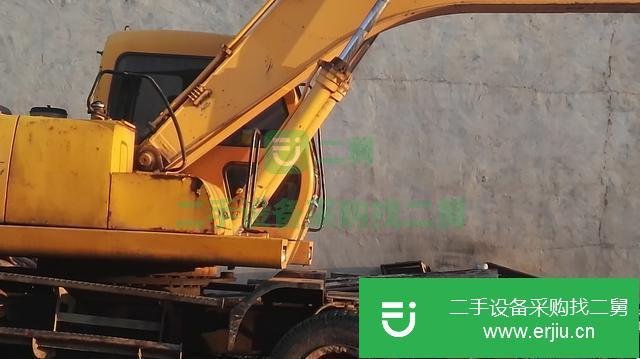 遼寧出售二手現代210-5輪式挖掘機