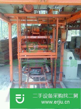 江蘇出售二手九成新全自動水泥制磚機