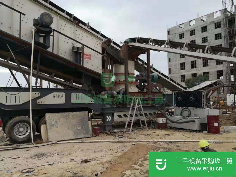 山東出售二手移動破碎站