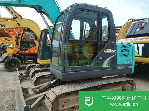 寧夏出售二手神鋼75-8挖掘機