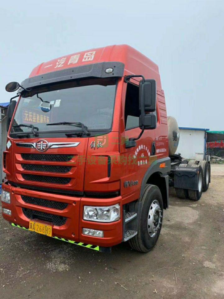 河北出售剛到家長途退役車，一年半悍威400雙驅(qū)天然氣牽引車，車況巨展全