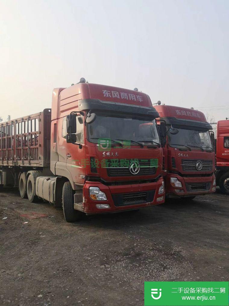 山東出售二手東風(fēng)天龍啟航牽引車