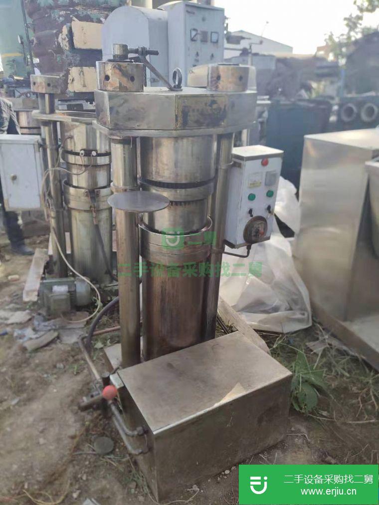 山東出售二手立式液壓榨油機