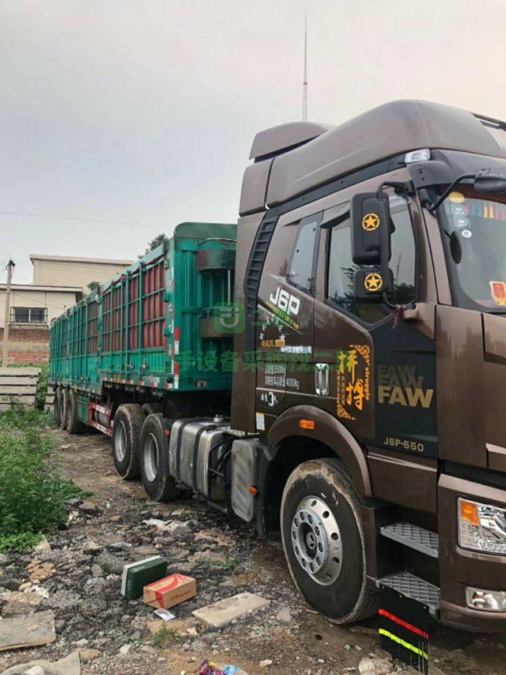 河北出售二手一年七個月全保險勾六550車況精品牽引車
