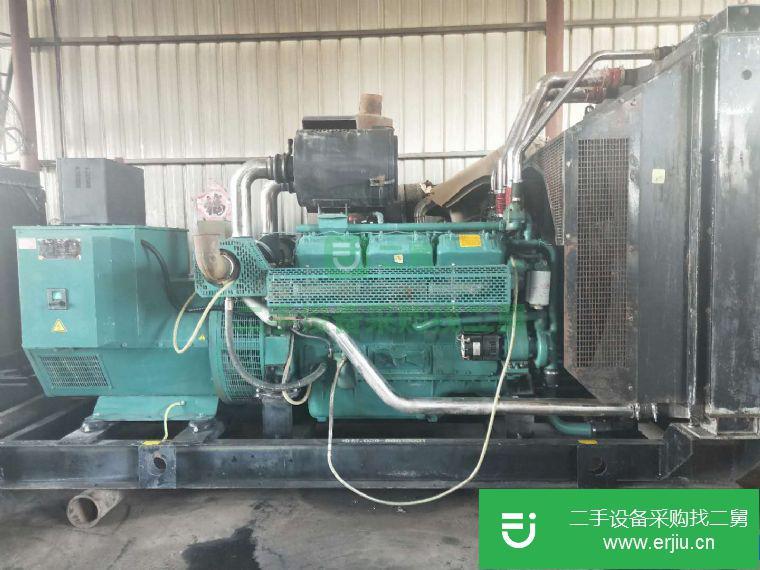 河北出售二手500千瓦柴油發電機組