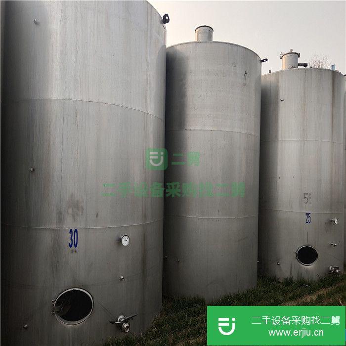 山東出售二手食品級(jí)不銹鋼儲(chǔ)罐