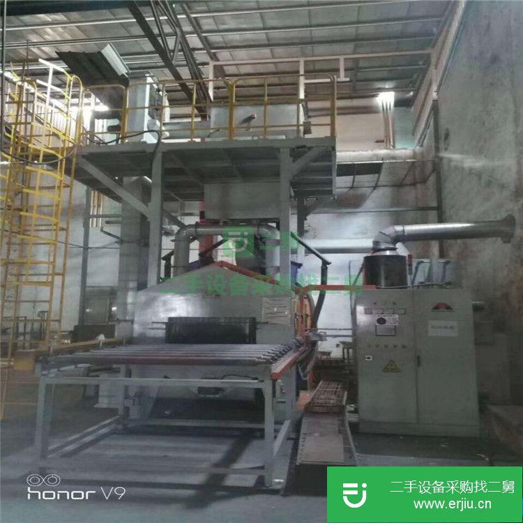 廣東出售二手大型滾軸自動(dòng)拋丸機(jī)