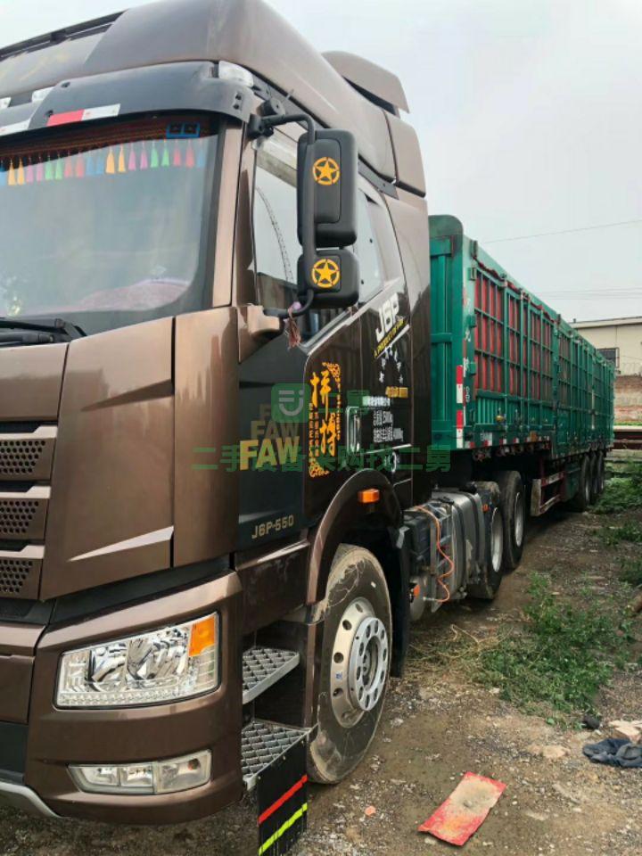 河北出售二手一年七個月全保險勾六550車況精品牽引車