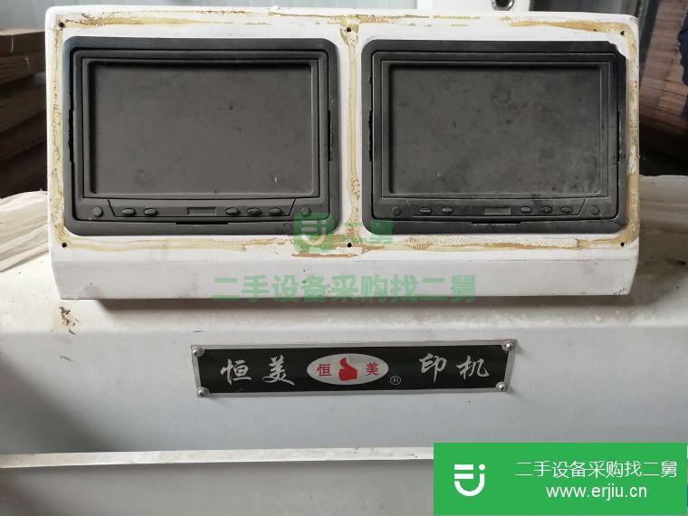 天津市出售二手恒美對開印刷機