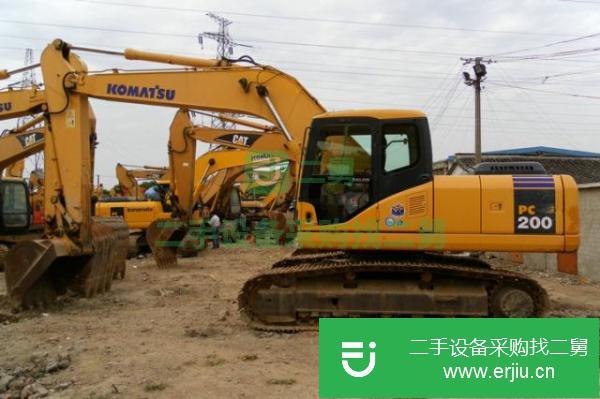 湖南出售二手小松200-7挖掘機