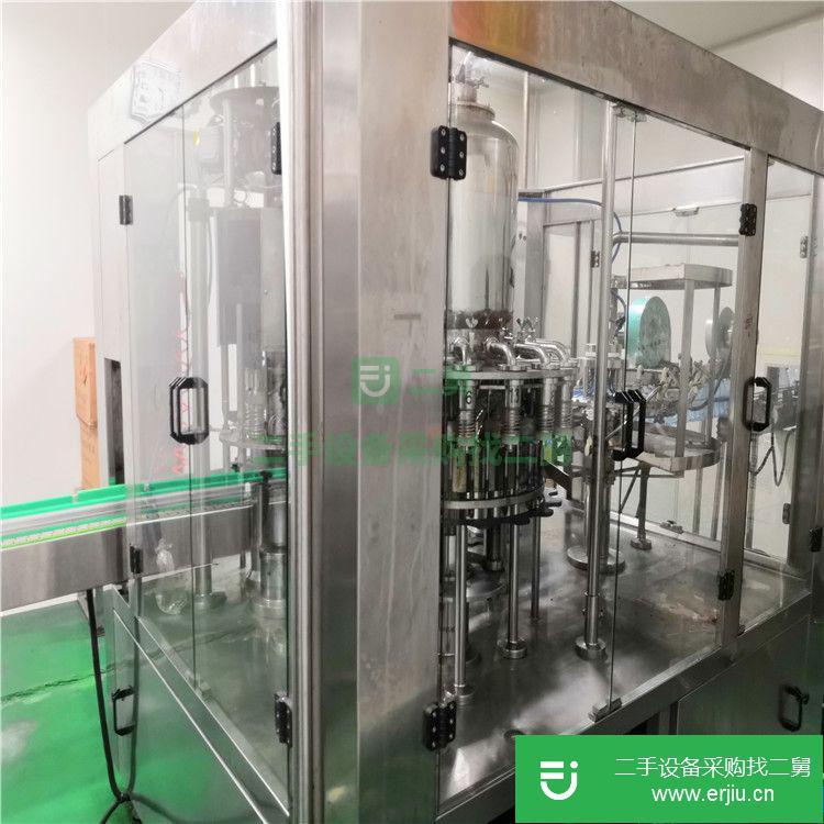 山東省出售二手礦泉水三合一灌裝機