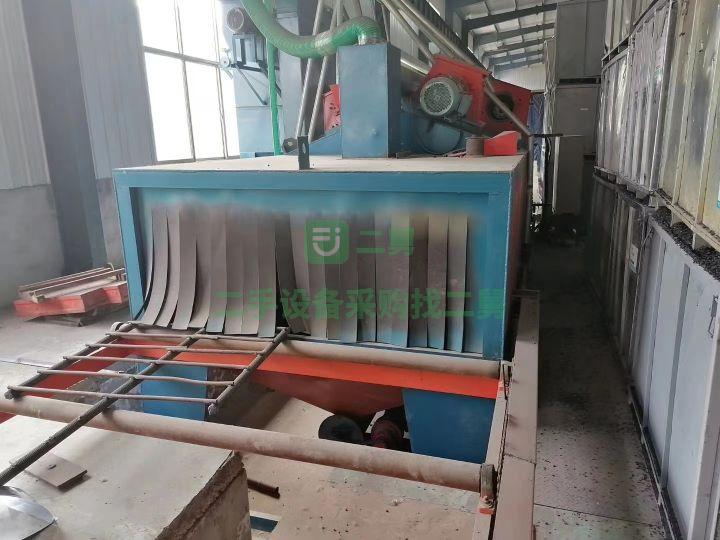 山東出售二手高效通過式拋丸機