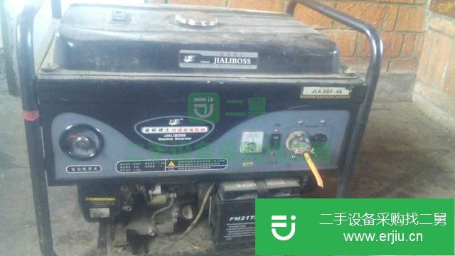 黑龍江出售二手6.5千瓦汽油發電機組
