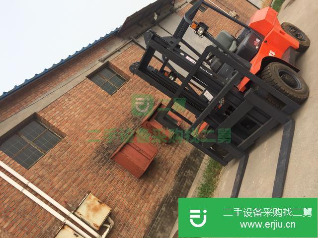 吉林出售二手合力2.5噸圓抱夾叉車