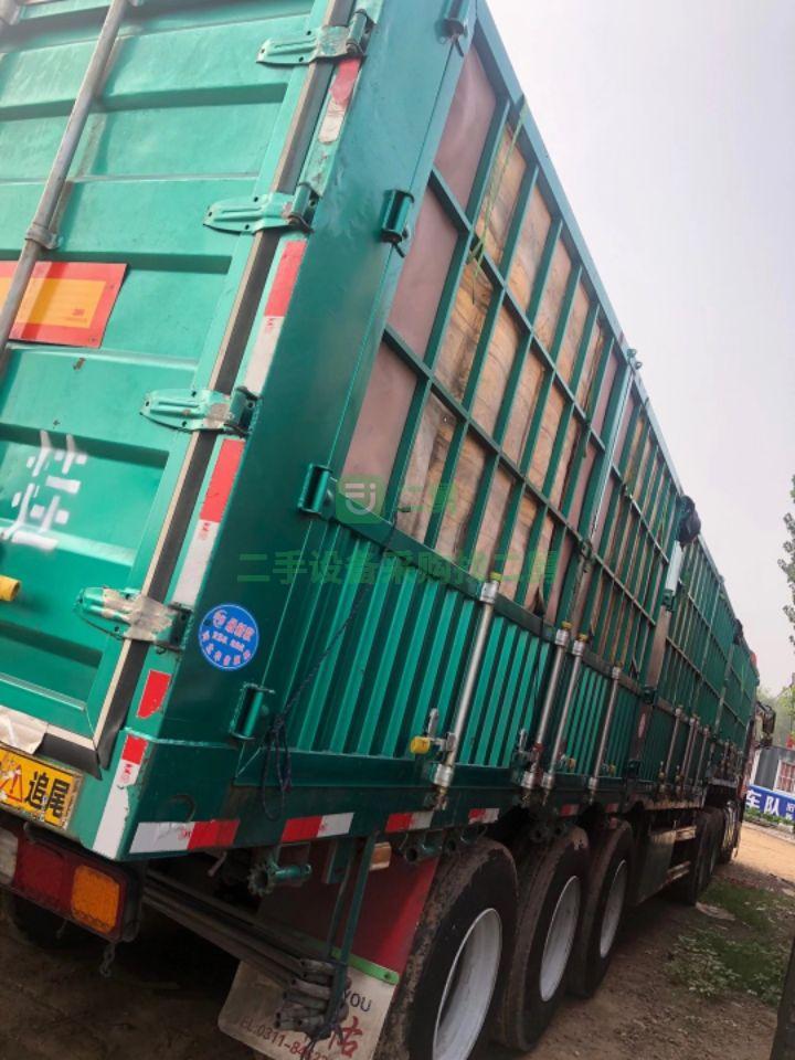 河北出售掛車，一年整，十三米高低板掛，不帶上邊梁，車廂正，低平