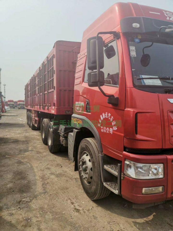 河北出售捍衛(wèi)375雙驅(qū)油車(chē)1年9個(gè)月全保險(xiǎn)帶11.5掛車(chē)錫柴發(fā)動(dòng)機(jī)牽引車(chē)