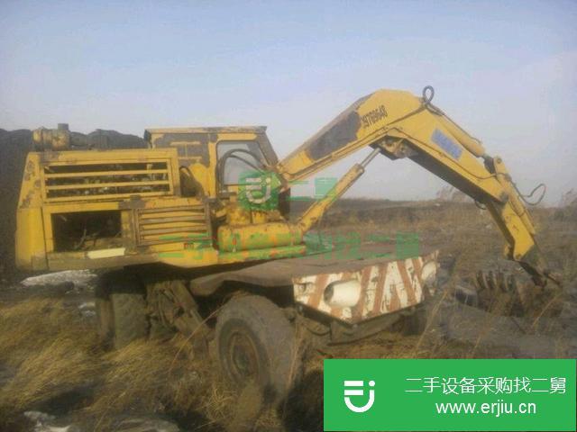 黑龍江出售二手360度輪式挖掘機
