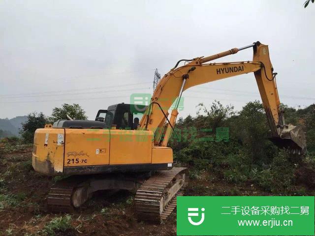 江西出售二手現(xiàn)代215-7C挖掘機(jī)