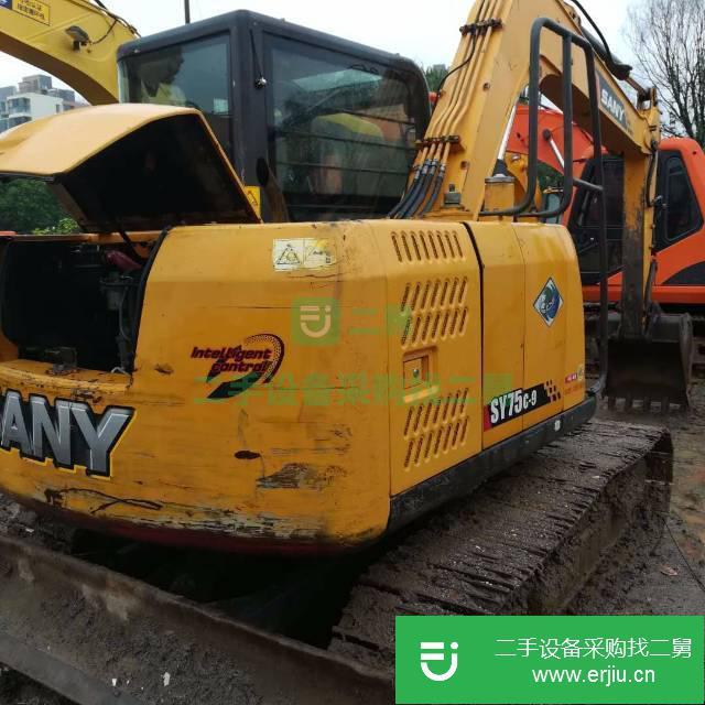 黑龍江出售二手三一75-9挖掘機