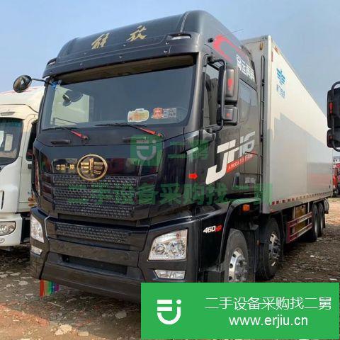 江西出售二手解放J6P冷藏車