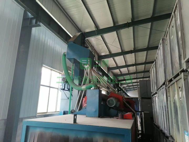 山東出售二手高效通過式拋丸機