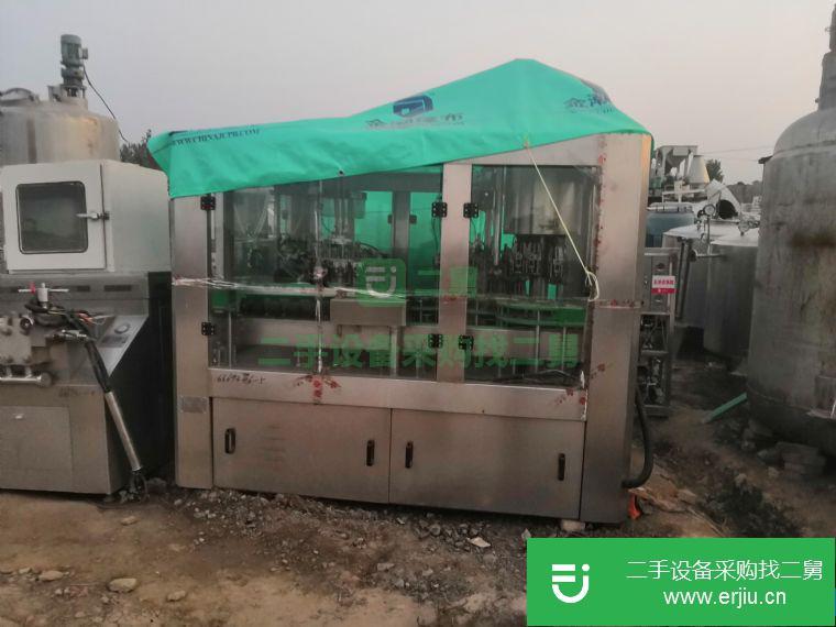山東省出售二手三合一飲料灌裝機
